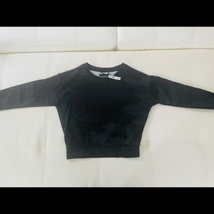 Victoria Sport Camo Cropped Sweatshirt